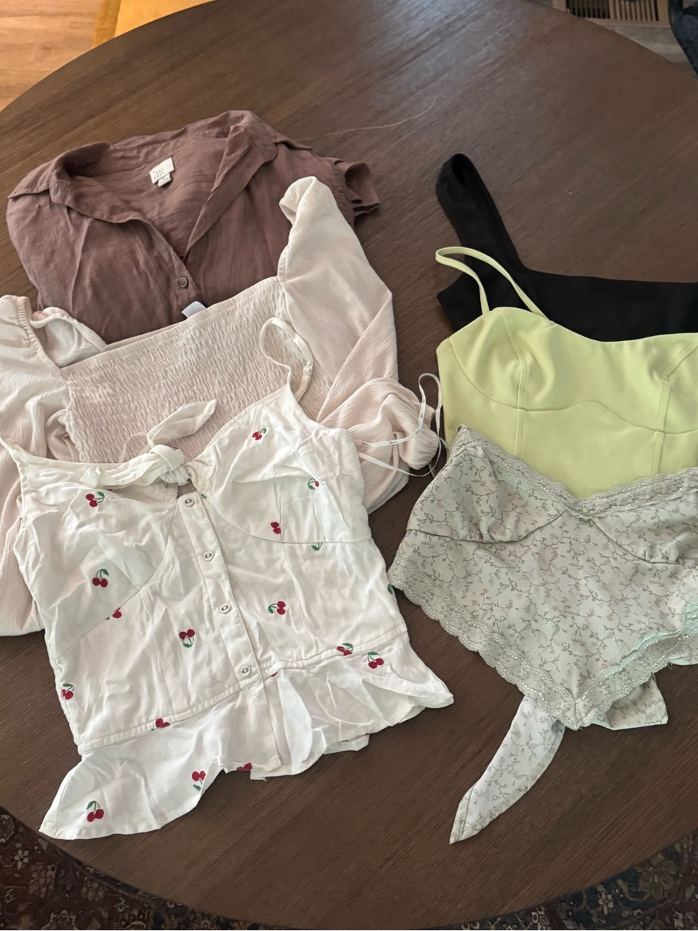 Feminine Bundle Corset Cami Lace S/M